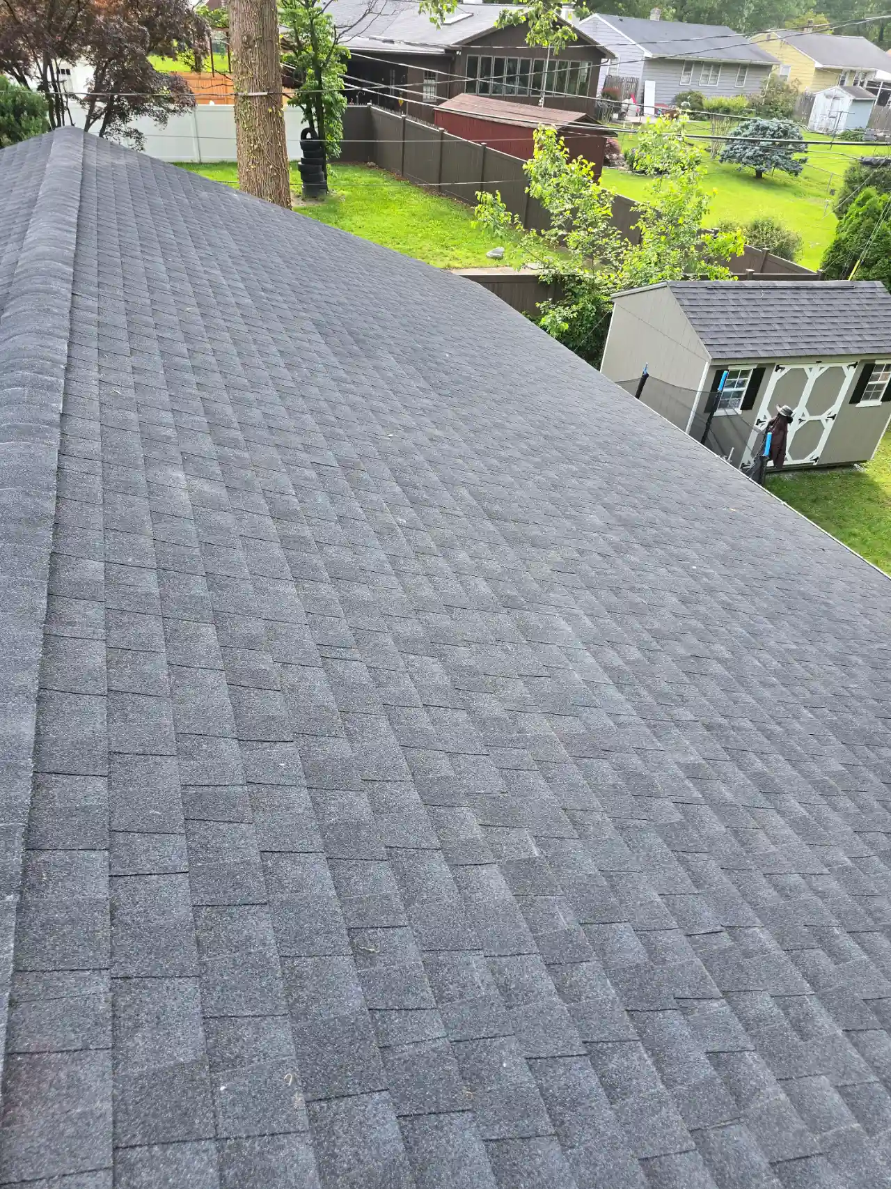 New construction roofing project in Montgomery County, PA
