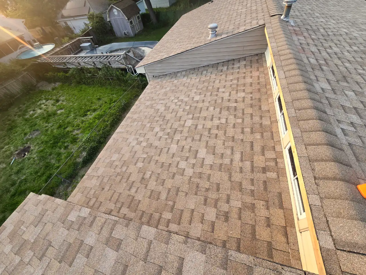 Roofing services project completed by Warrior Construction in New Jersey