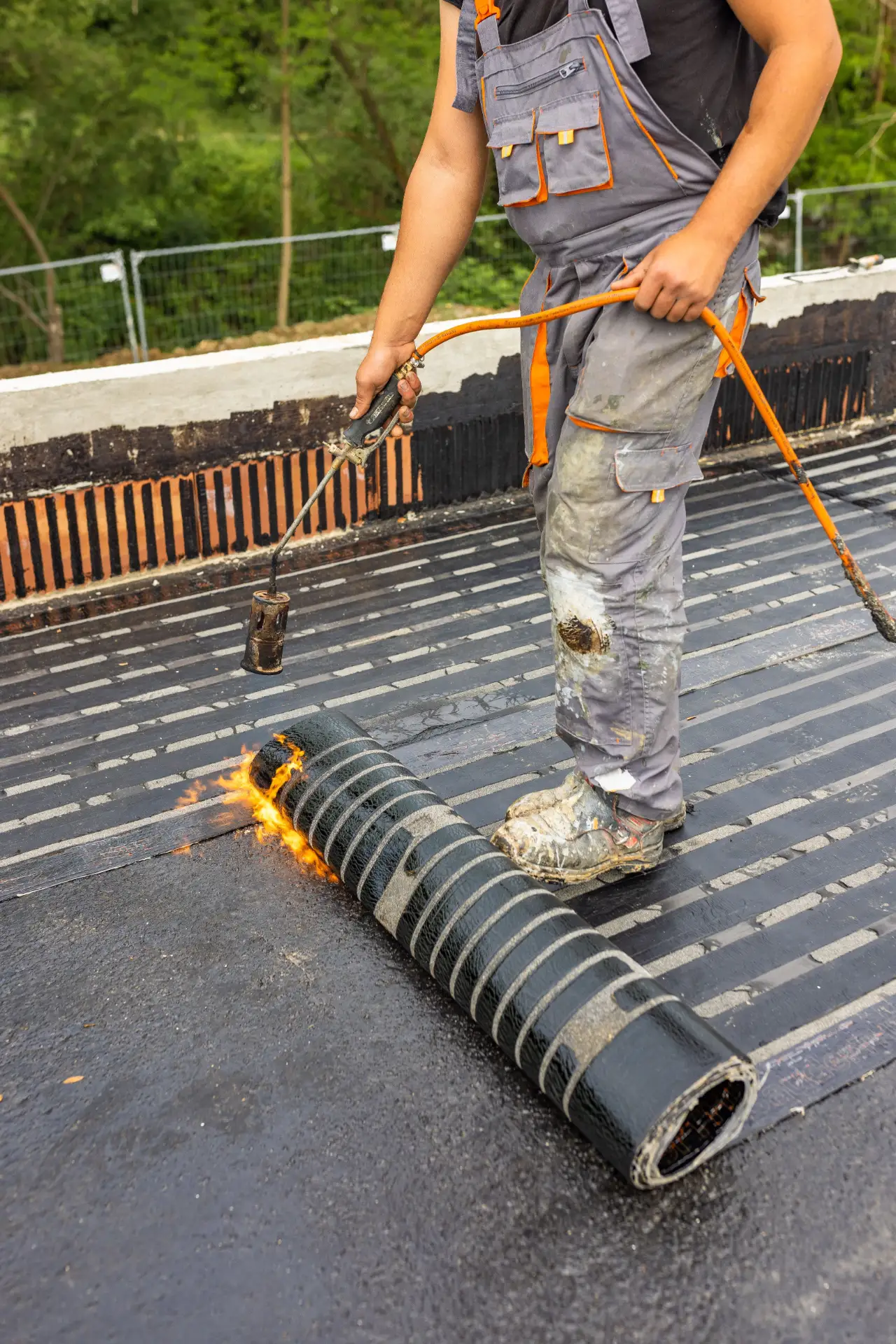 Flat roof repair New Jersey — Warrior Construction