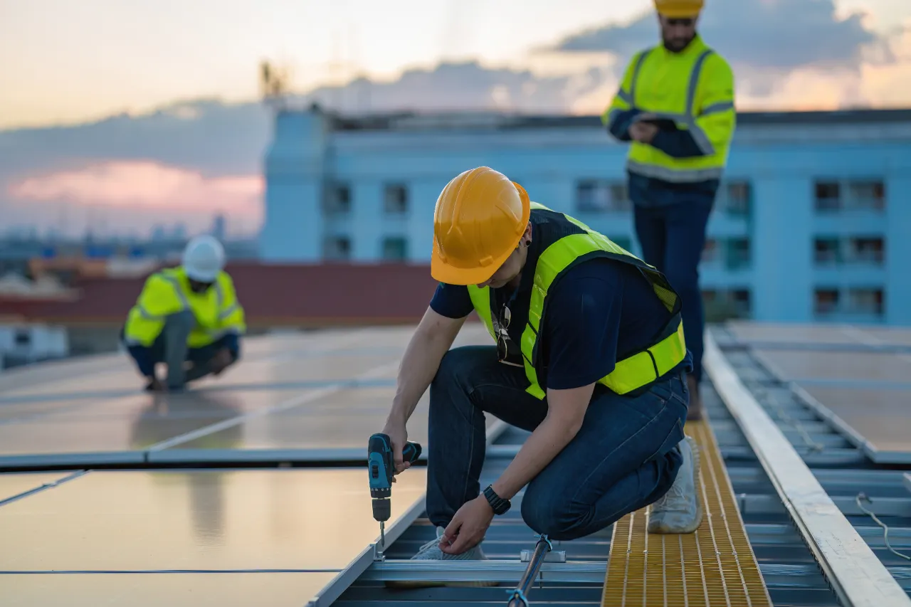 Flat roof installation New Jersey — Warrior Construction