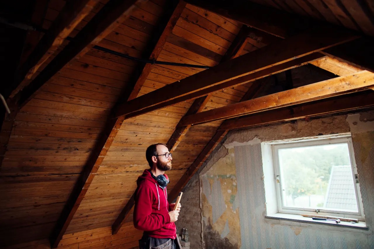 Attic roof inspection New Jersey — Warrior Construction
