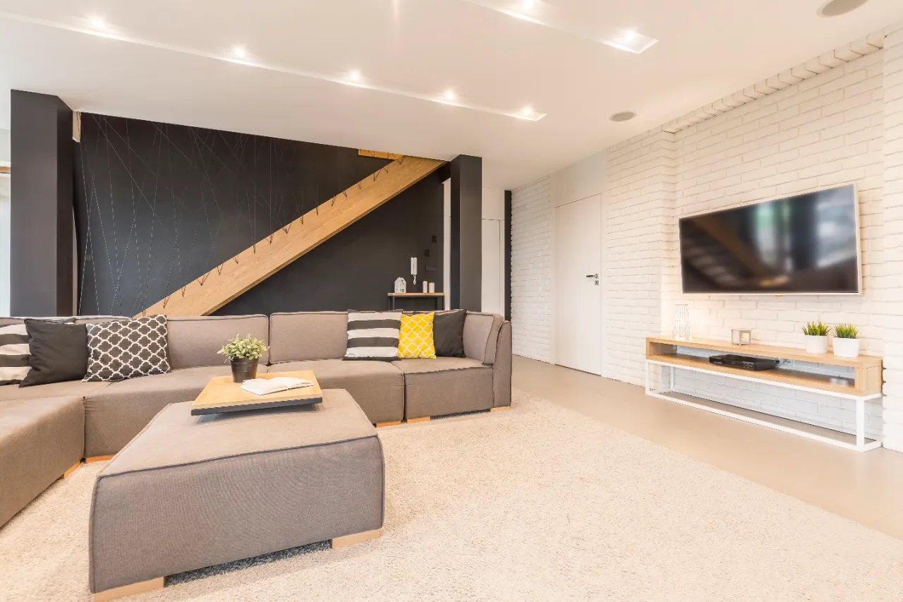 Basement finishing project NJ — Warrior Construction